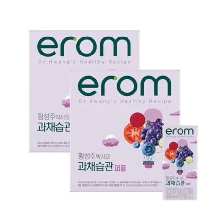 이롬 황성주과채습관 퍼플 190ml 32팩