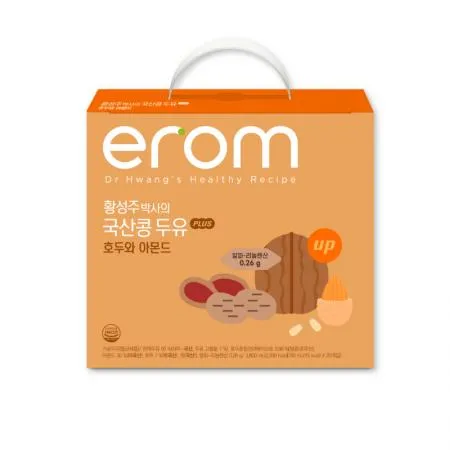 이롬 황성주PLUS두유 PLUS 호두아몬드 190ml 16팩