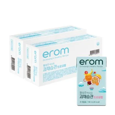 이롬 황성주과채습관 트로피컬 140ml 48팩