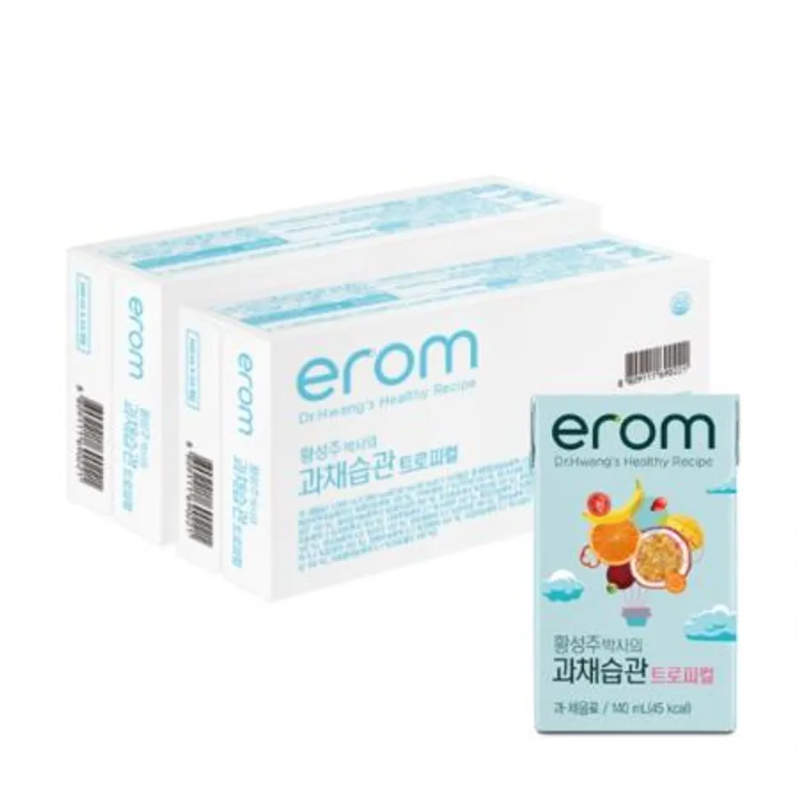 이롬 황성주과채습관 트로피컬 140ml 48팩 이미지