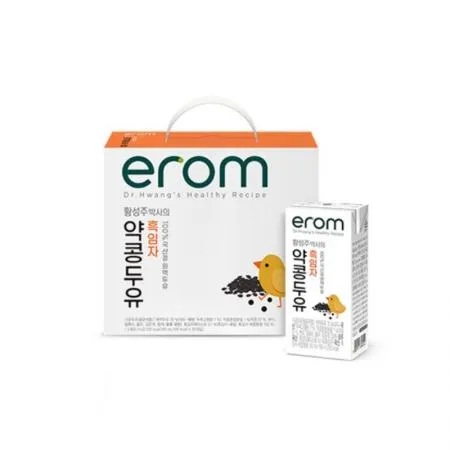 이롬 황성주약콩두유 흑임자 190ml 20팩