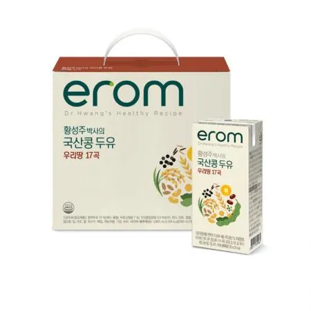 이롬 황성주국산콩두유 우리땅17곡 190ml 20팩