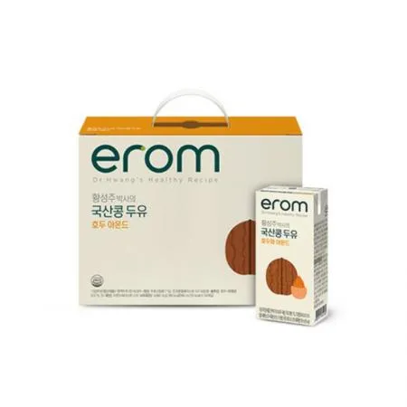 이롬 황성주국산콩두유 호두아몬드 190ml 24팩