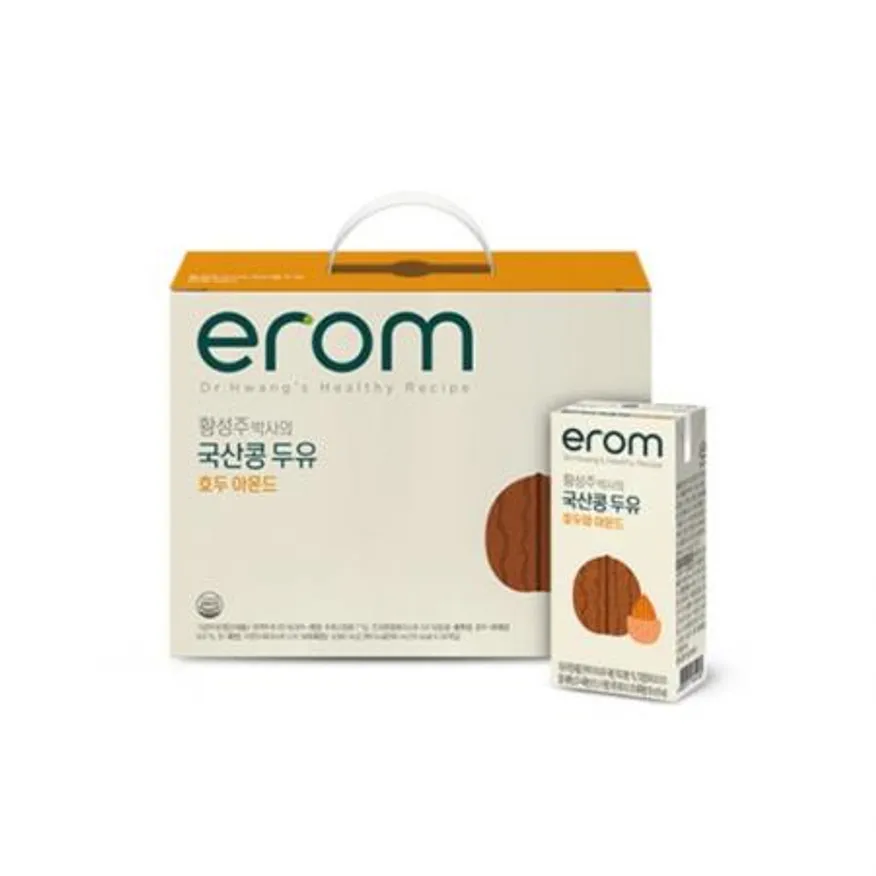 이롬 황성주국산콩두유 호두아몬드 190ml 24팩 이미지