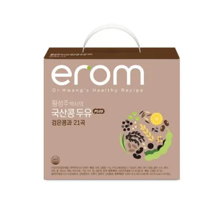 이롬 황성주PLUS두유 PLUS 검은콩21곡 190ml 16팩