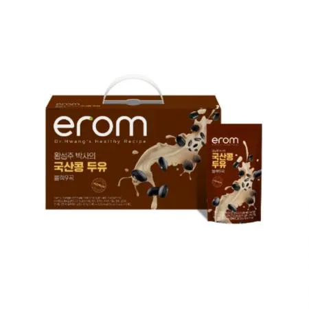 이롬 황성주국산콩두유 블랙9곡(파우치) 180ml 15팩