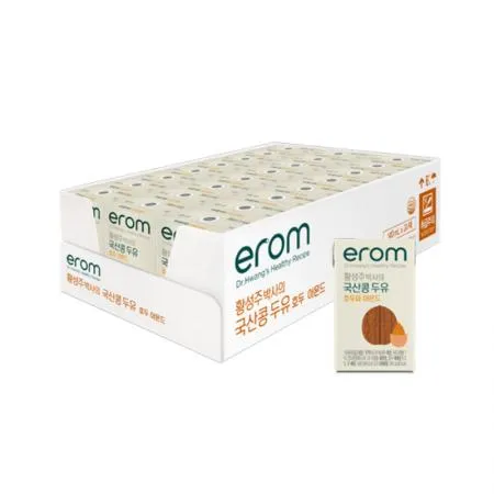 이롬 황성주국산콩두유 호두아몬드 140ml 24팩