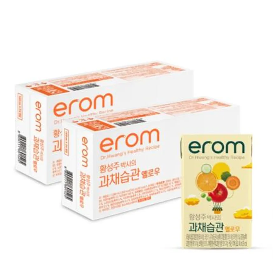 이롬 황성주과채습관 옐로우 140ml 48팩 이미지