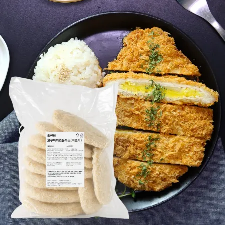 송돈델리 수제 모짜렐라 고구마 치즈돈까스 냉동