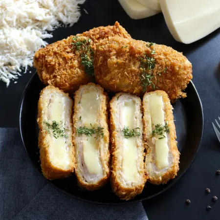 송돈델리 수제 미니 모짜렐라 치즈돈까스 냉동 이미지
