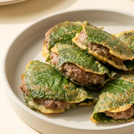 송돈델리 한돈 떡갈비 함박스테이크용 생반죽 보통맛 이미지