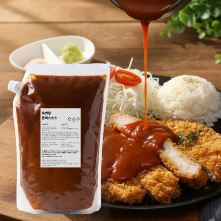 송돈델리 수제 돈까스 소스 업소용 대용량 5kg