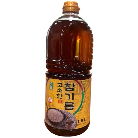 (무료배송)고소한 참기름 1.8L*10입(1박스)