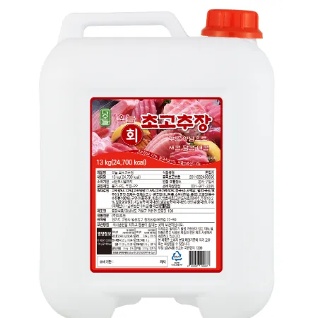 (무료배송)회초고추장,13kg,상온,더오늘