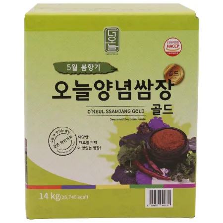 (무료배송)오늘 양념쌈장골드,14kg,박스