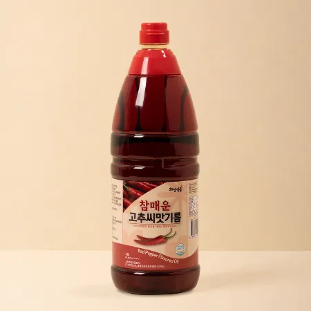 화성 참매운고추씨맛기름