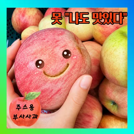 [못난이 사과] 주스용 착즙용 쥬스용 사과 10kg