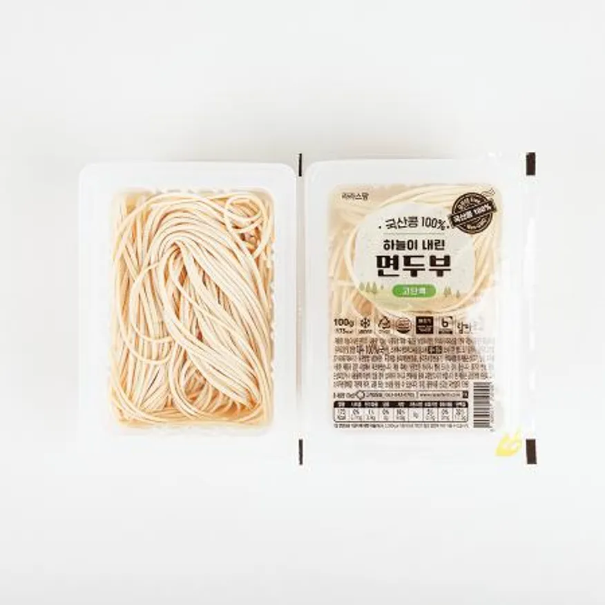 100% 국산콩 하늘이 내린 면두부 100g*16개입 이미지