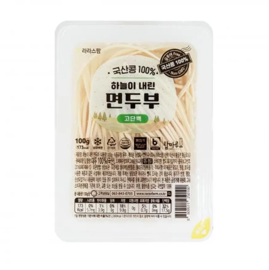 100% 국산콩 하늘이 내린 면두부 100g*10EA 이미지