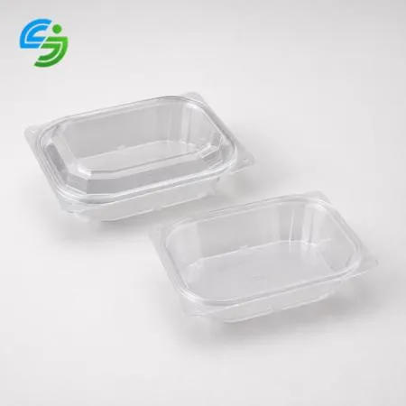 반찬용기 PET D-004 (투명) 몸통+뚜껑 600개세트