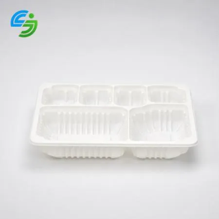 6칸 반찬용기 실링용기 23193-6B (백색) 600개 