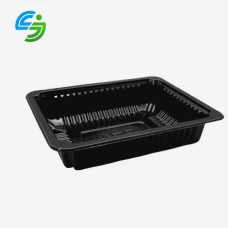 실링용기 23185 블랙 600개 배달용기 포장용기 