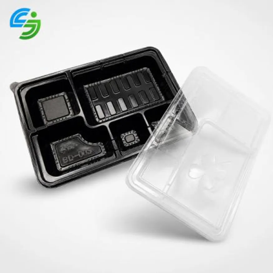 일회용 5칸도시락용기 5칸돈까스용기 200개세트(합포장) 이미지