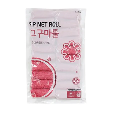 랜시푸드 고구마롤 400g 이미지