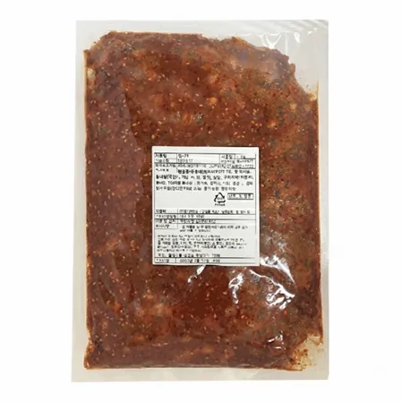 정이푸드빌 꼬들무 명태회무침 1kg