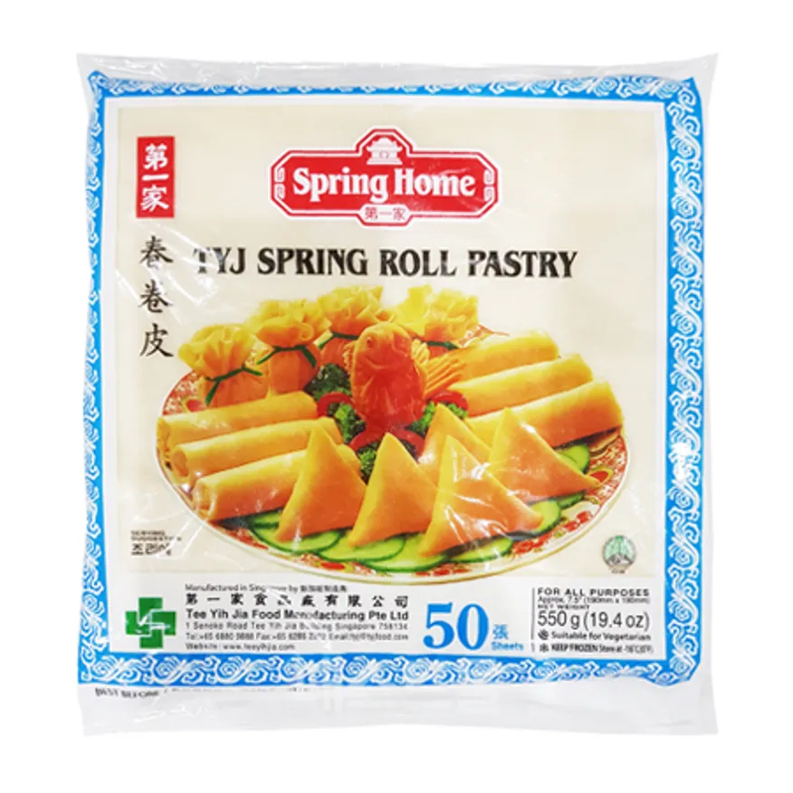 랜시푸드 춘권피 7.5인치 50장 550g 이미지