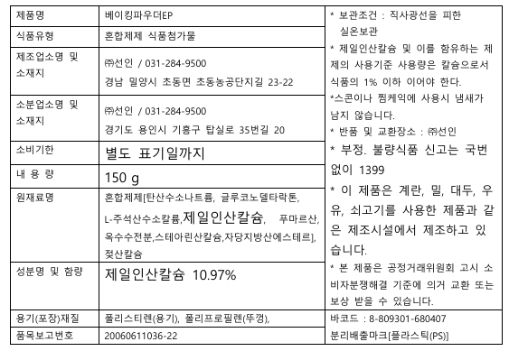 상품정보제공고시