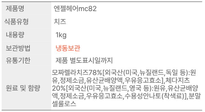 상품정보제공고시