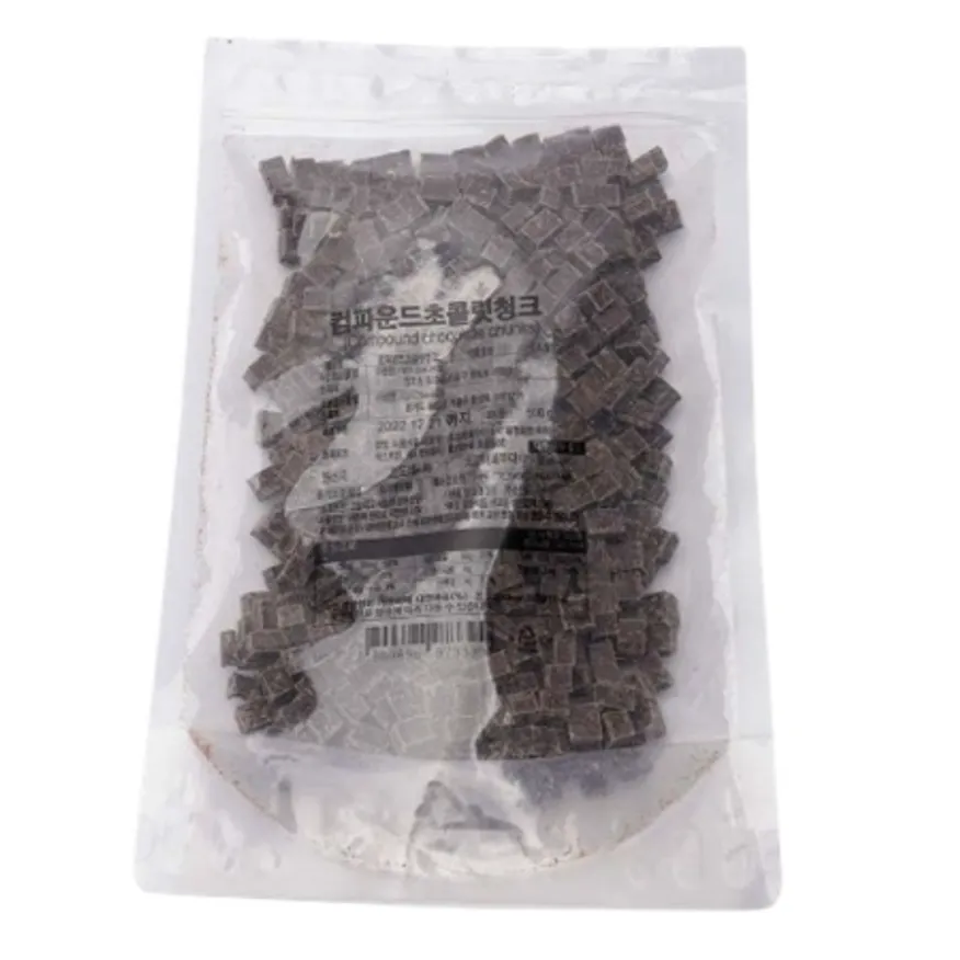 선인 컴파운드초콜릿청크 500g (오후 12시 주문마감, 익일 발송) 이미지