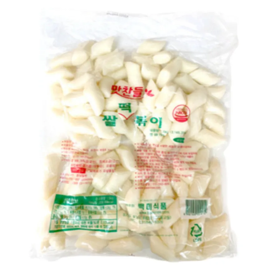 백미 맛찬들못난이 쌀떡볶이 1.5kg (오후 1시 주문마감, 익일발송) 이미지