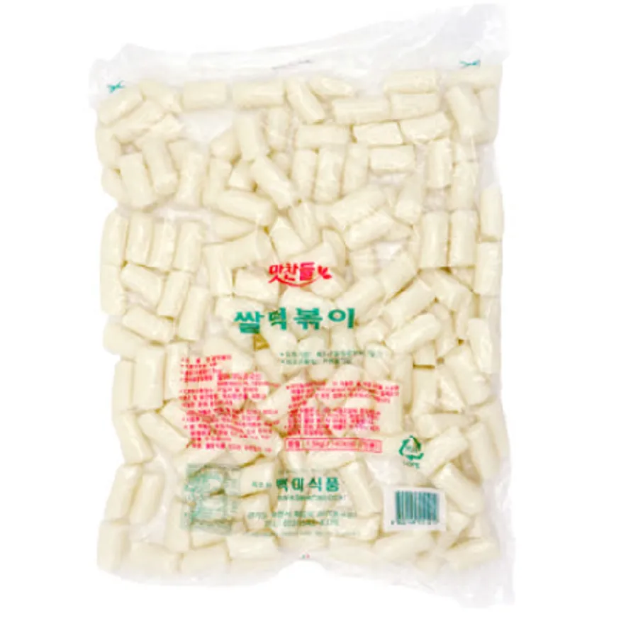 백미식품 맛찬들 가래떡 절단 소 1.5kg 이미지