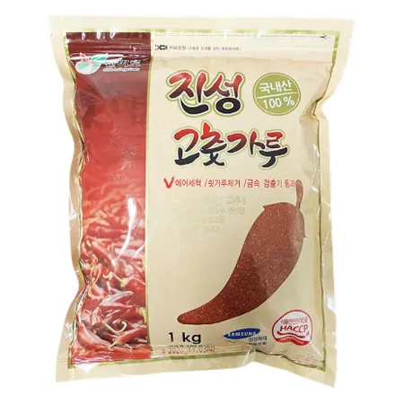 진성에프씨 굵은고춧가루 국내산 1kg 김치용 이미지