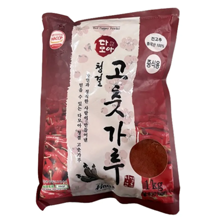 다모아 청결 중식용 고춧가루 중국산 1kg 이미지