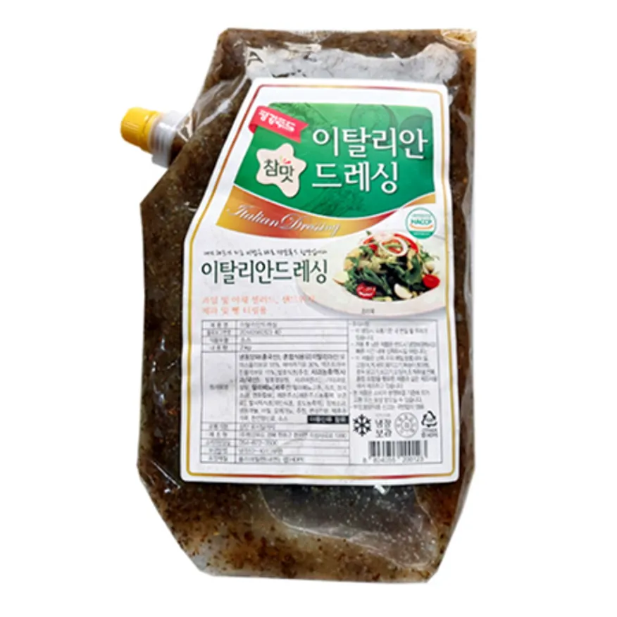 평강푸드 참맛 이탈리안드레싱 2kg 이미지