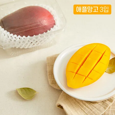 [수플린] 브라질 애플망고 3입 - 1.2kg