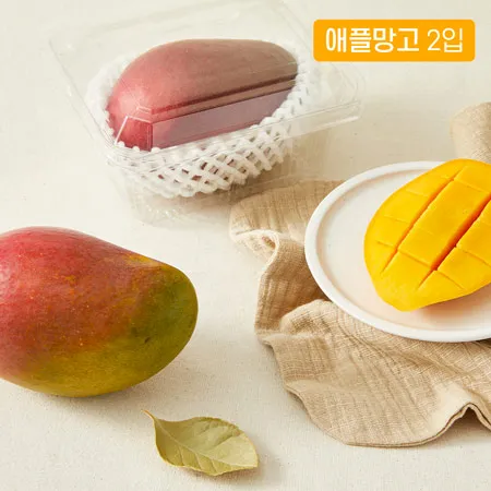 [수플린] 브라질 애플망고 2입 - 850g