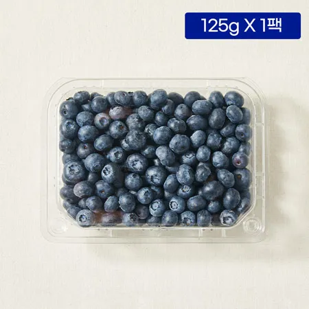 [수플린] 미국 블루베리 125g (생과)