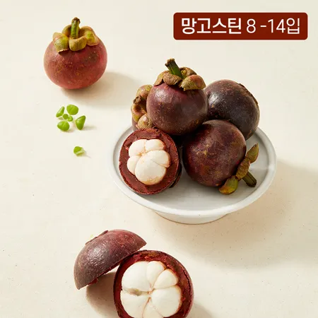[수플린] 태국 망고스틴 960g (8~14입/팩)