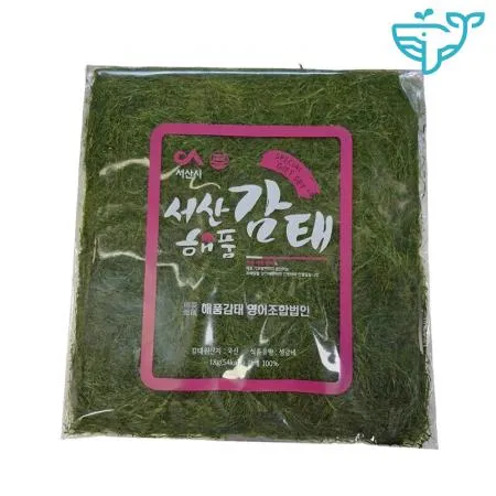 묶음상품  구운감태 서산 생감태  햇 감태김 18g 6매 해품  10팩 이미지