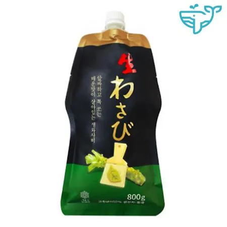 묶음상품 생와사비 대용량 고추냉이 800g 코우 10팩 이미지