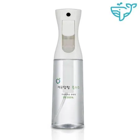 친환경 살균 소독수 세균탕탕 플러스 300ML 알콜75% 크린콜 발효 주정 에탄올 스프레이 이클린드림 1개 이미지