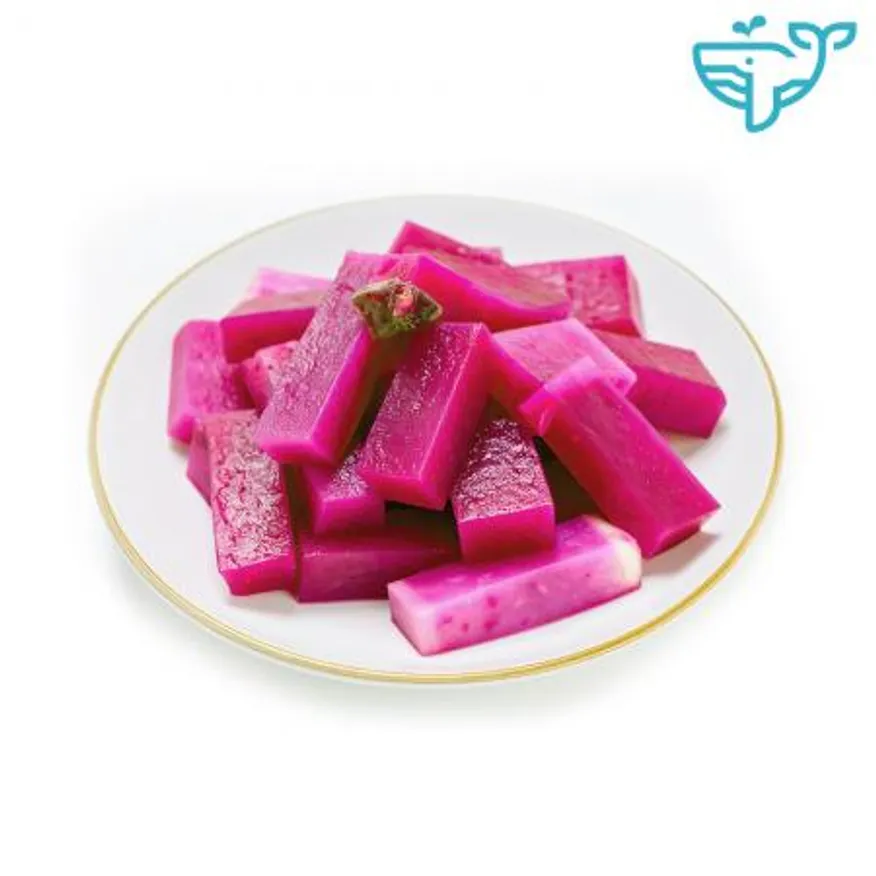 묶음상품 국내산 자색 치킨무 2.8kg 그래도푸드 박스 이미지