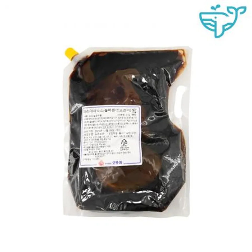 묶음상품 고래소년 데리야끼소스 2kg 대용량 오뚜기 박스 이미지
