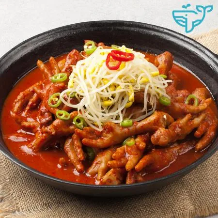 국내산 무뼈 국물닭발 밀키트 600g 엔에스에프 1팩