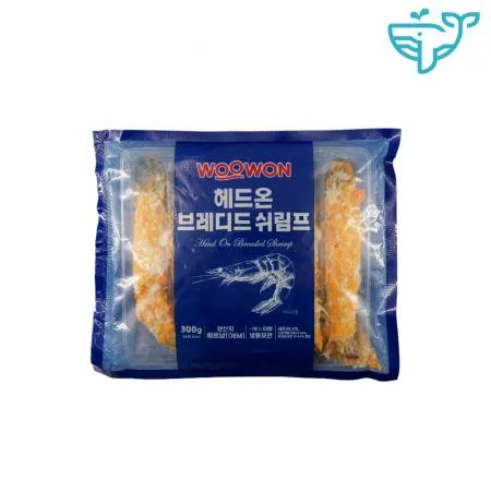 묶음상품 왕새우 튀김 토페도 빵가루새우 (50g) 6미 300g 우원 10팩  이미지