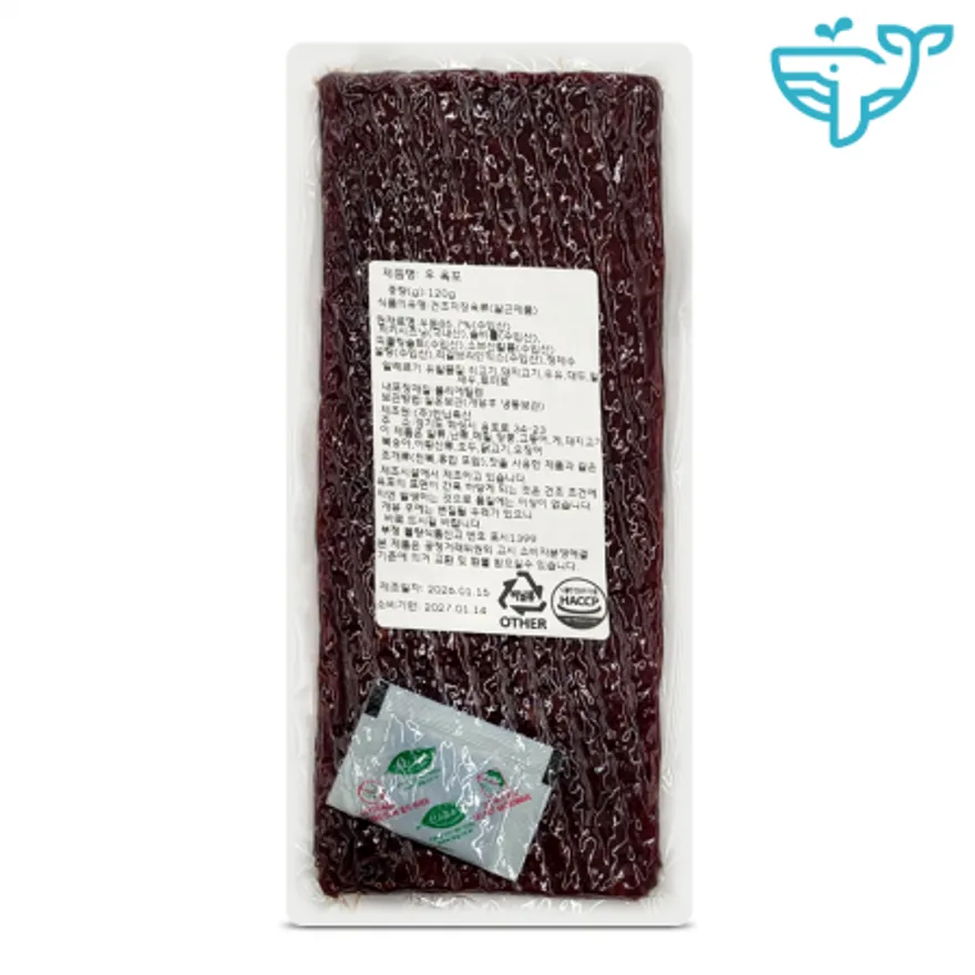 오리지날 호주산 우육포 우둔살 소고기 육포 120g 1개 이미지